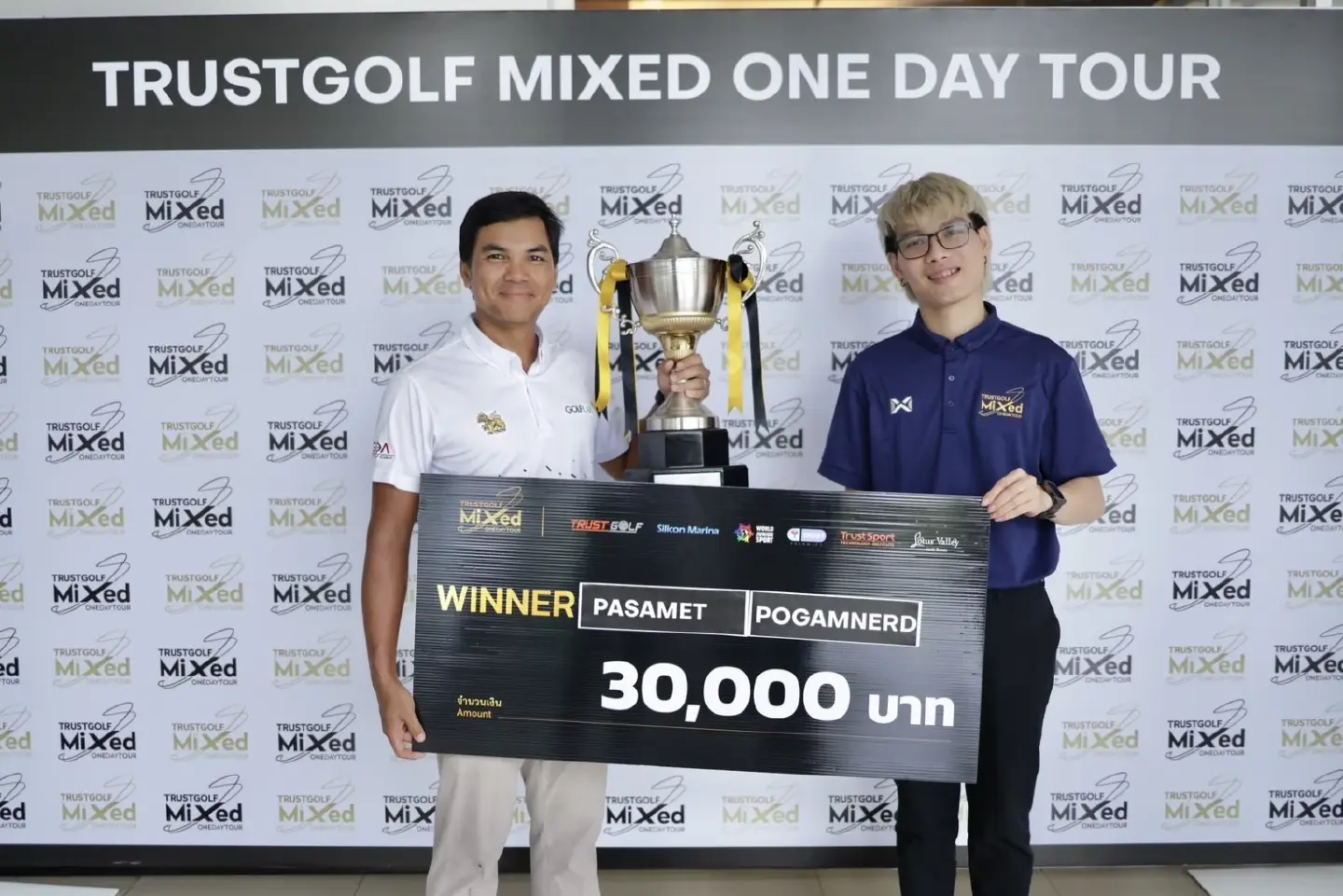 Pasamet clinches Pro Win, Charongrat tops Amateurs at TrustGolf Mixed One-Day Event #2