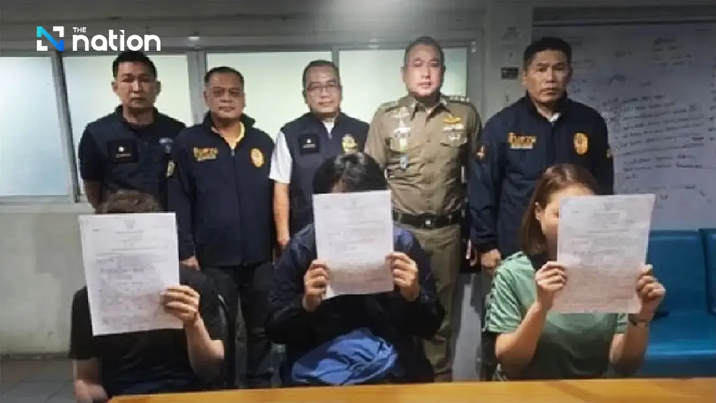 Three Thai bank staff arrested for aiding Chinese call-centre scam gang
