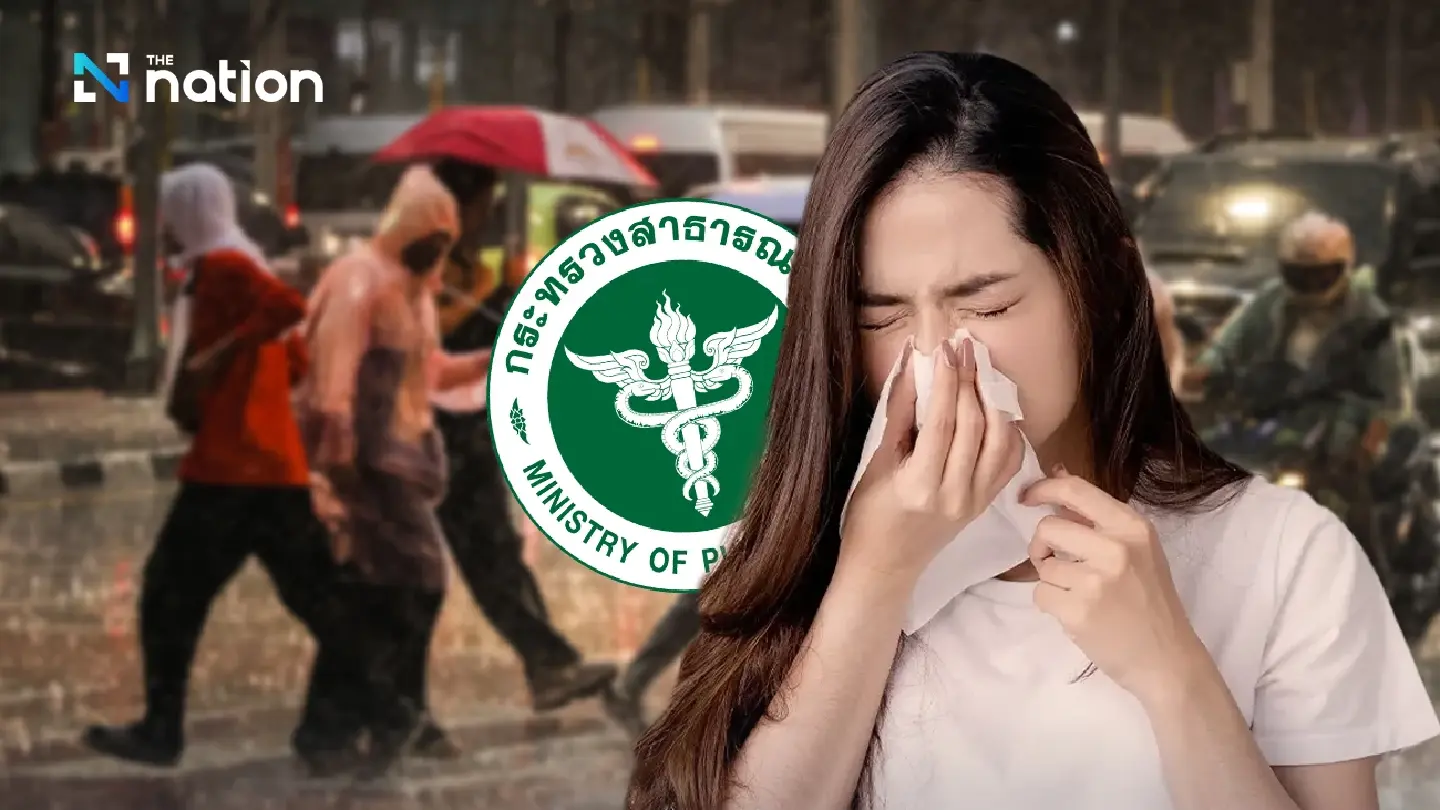 Health Ministry warns flu cases rising in rainy season; urges vaccination for at-risk groups