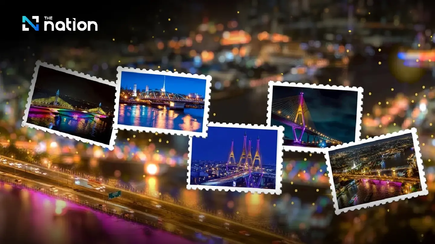 7 bridges along Chao Phraya River to be illuminated for Queen Suthida's birthday celebration 7 bridges along Chao Phraya River to be illuminated for Queen Suthida's birthday celebration