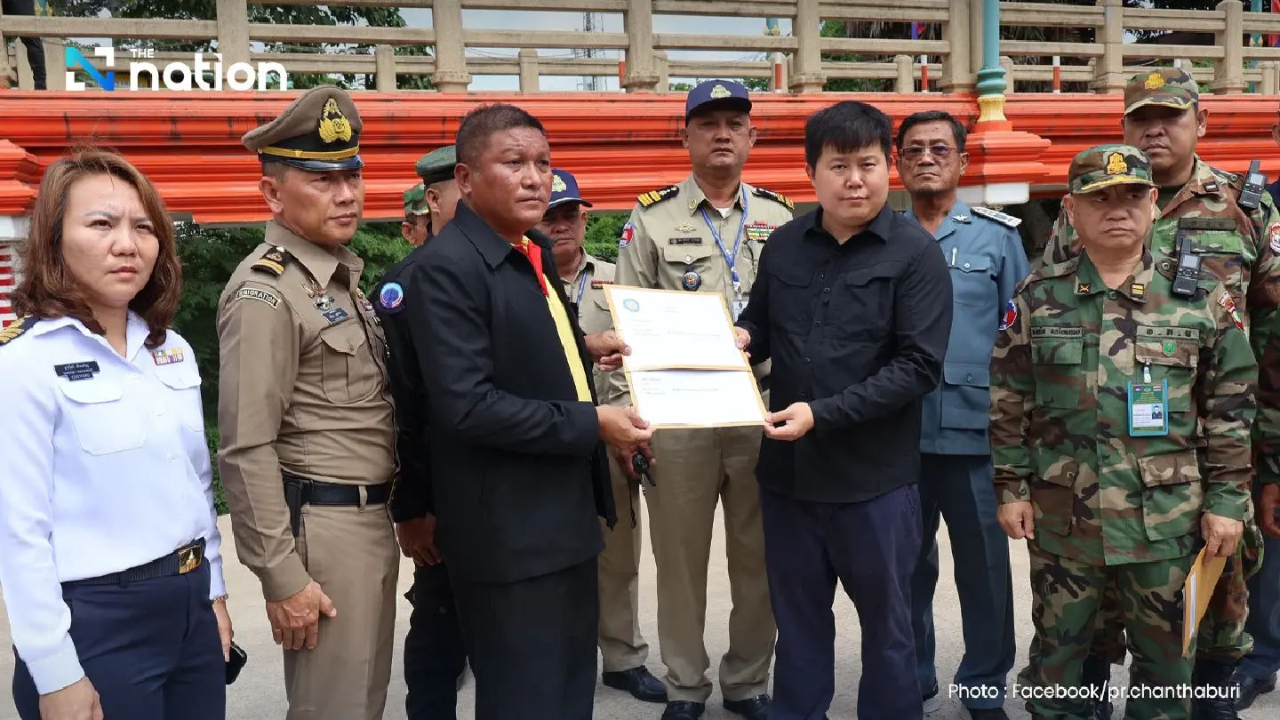 Thai army protests against incursion by Cambodian drone in Chanthaburi