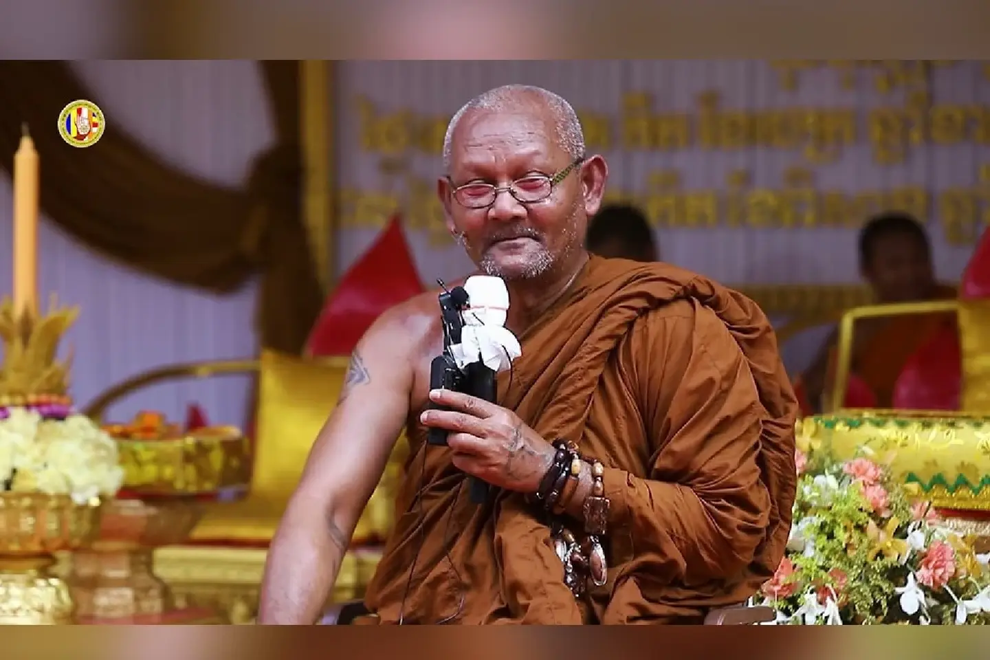 Thai monk makes home in Cambodia, citing threats from Thai military Thai monk makes home in Cambodia, citing threats from Thai military