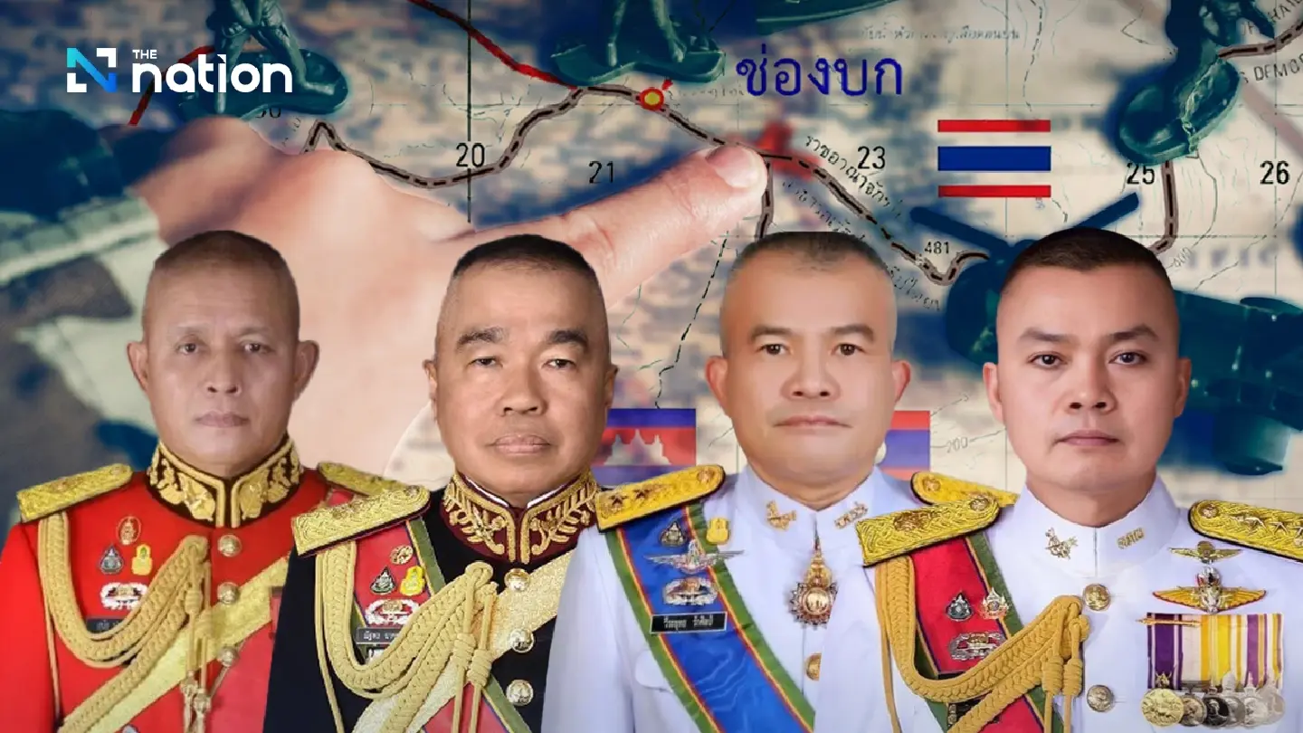Top brass changes hands amid Thai-Cambodian border flare-up Top brass changes hands amid Thai-Cambodian border flare-up