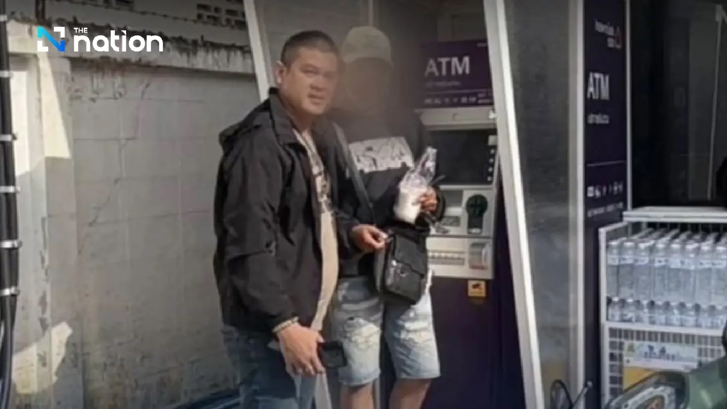 Two Cambodians arrested at ATM with over THB1m in gambling cash
