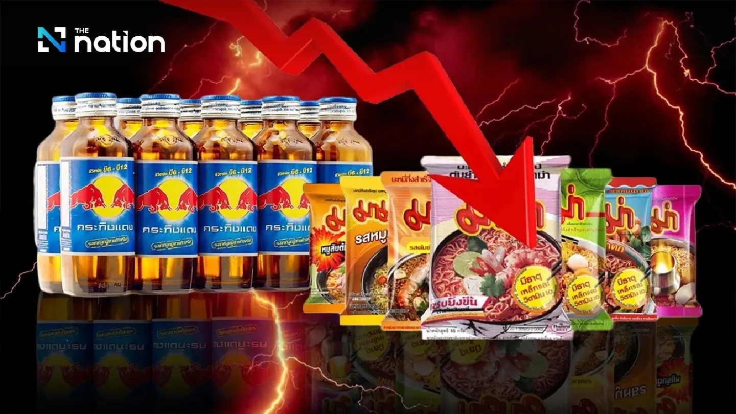 Thai Households Tighten Belts: Energy Drinks and Instant Noodles Feel the Pinch