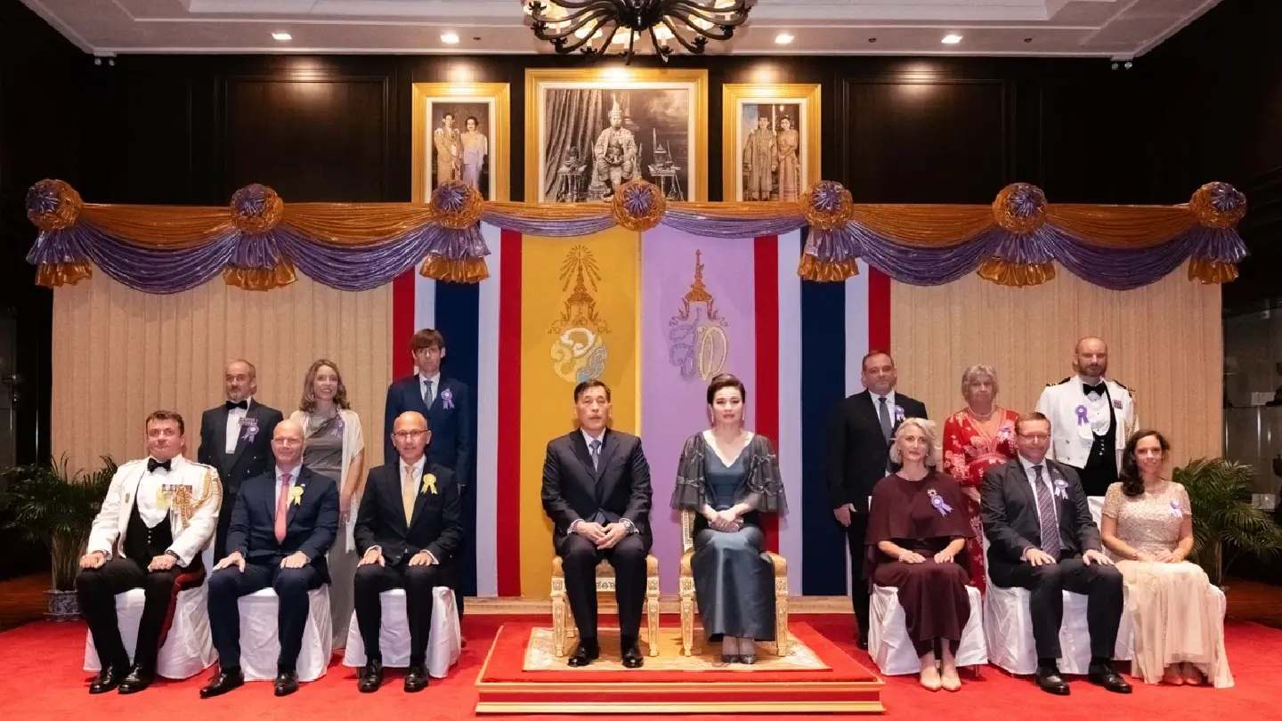 Their Majesties King and Queen attend Royal Marines Band Service performance