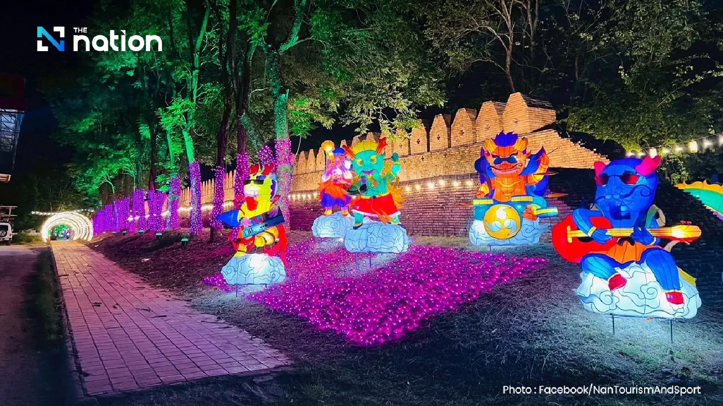 Nan’s old town brought to life with months-long light festival Nan’s old town brought to life with months-long light festival