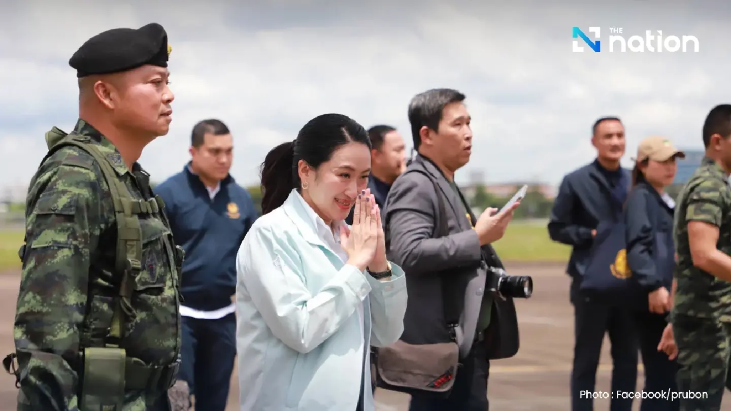 PM thanks military for dedication to Thai-Cambodian border security PM thanks military for dedication to Thai-Cambodian border security