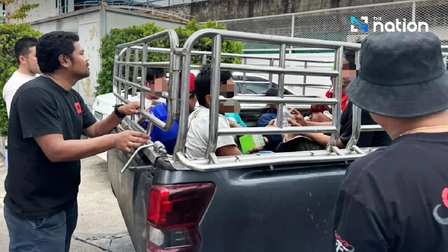 Police detain 8 foreign nationals near protest site for questioning over suspicious activity