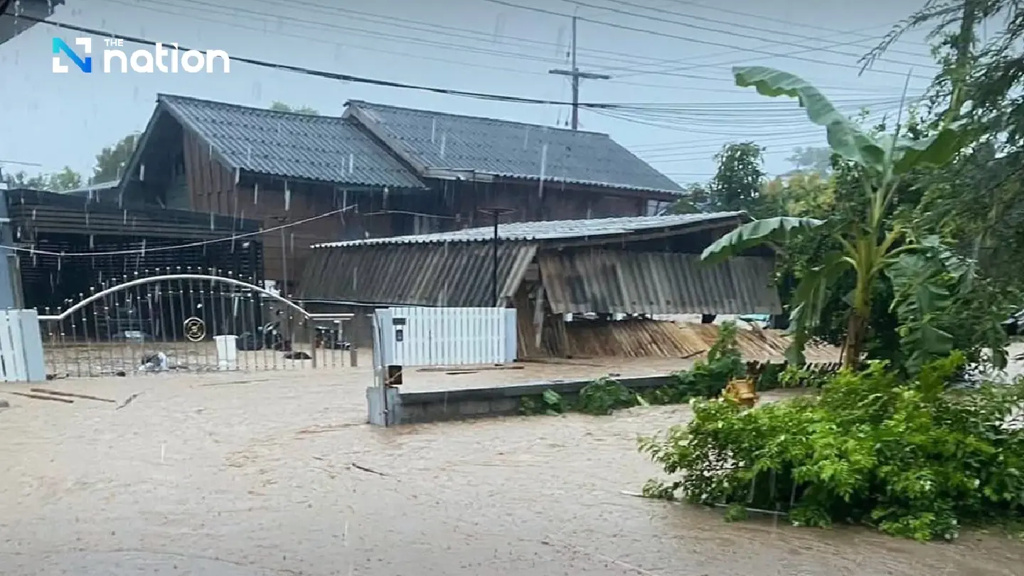Irrigation Department on high alert as record rainfall lashes Nan, Chiang Rai 