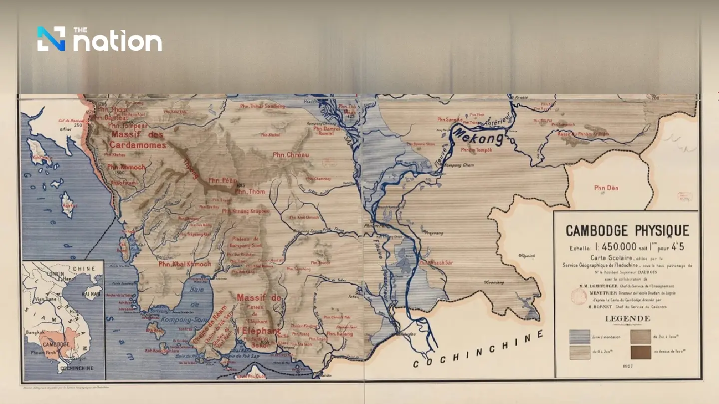 Historic French Colonial Map Surfaces Supporting Thai Claims to Koh Kood Island