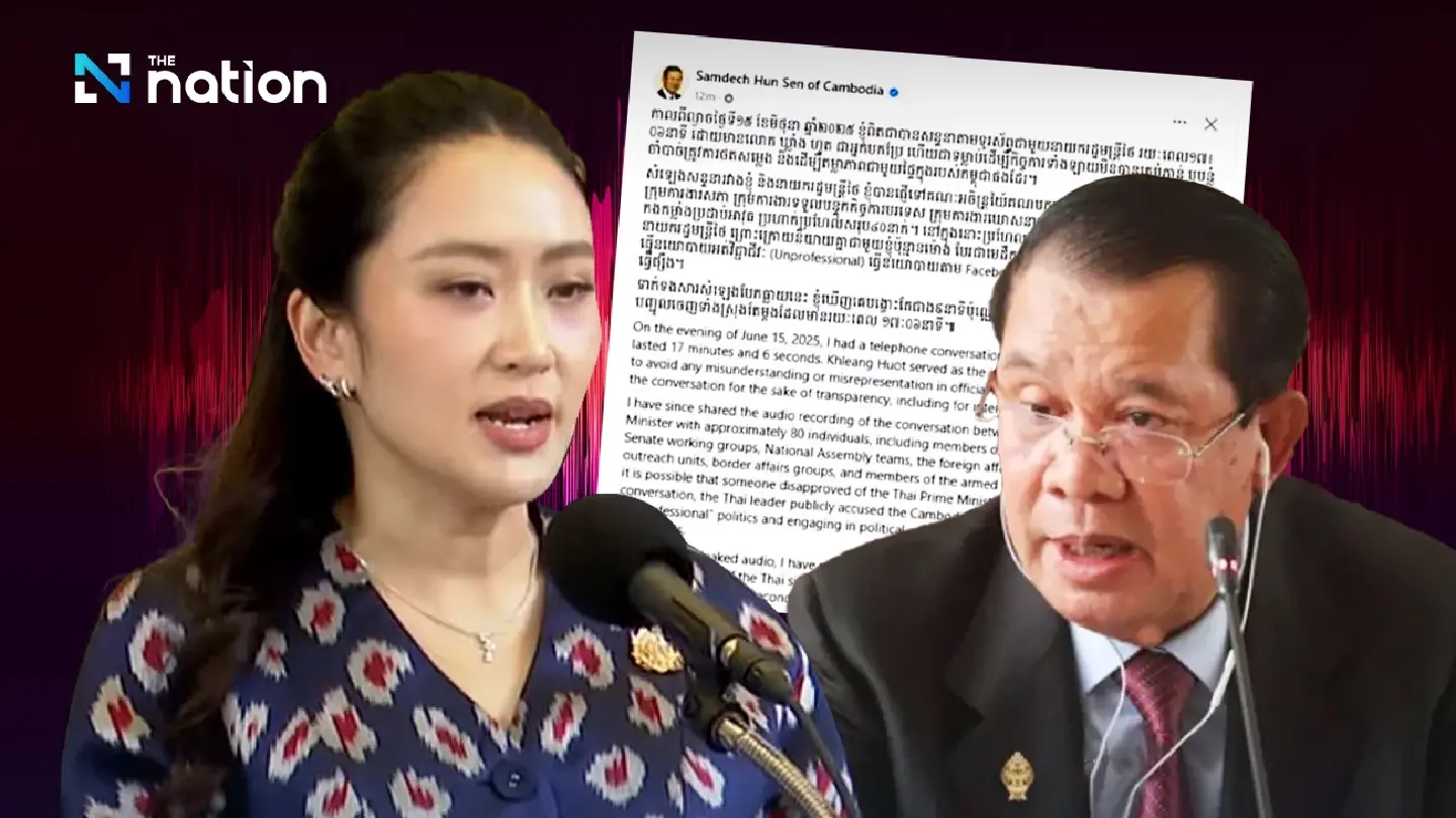 Prime Minister explains after Hun Sen releases private conversation clip