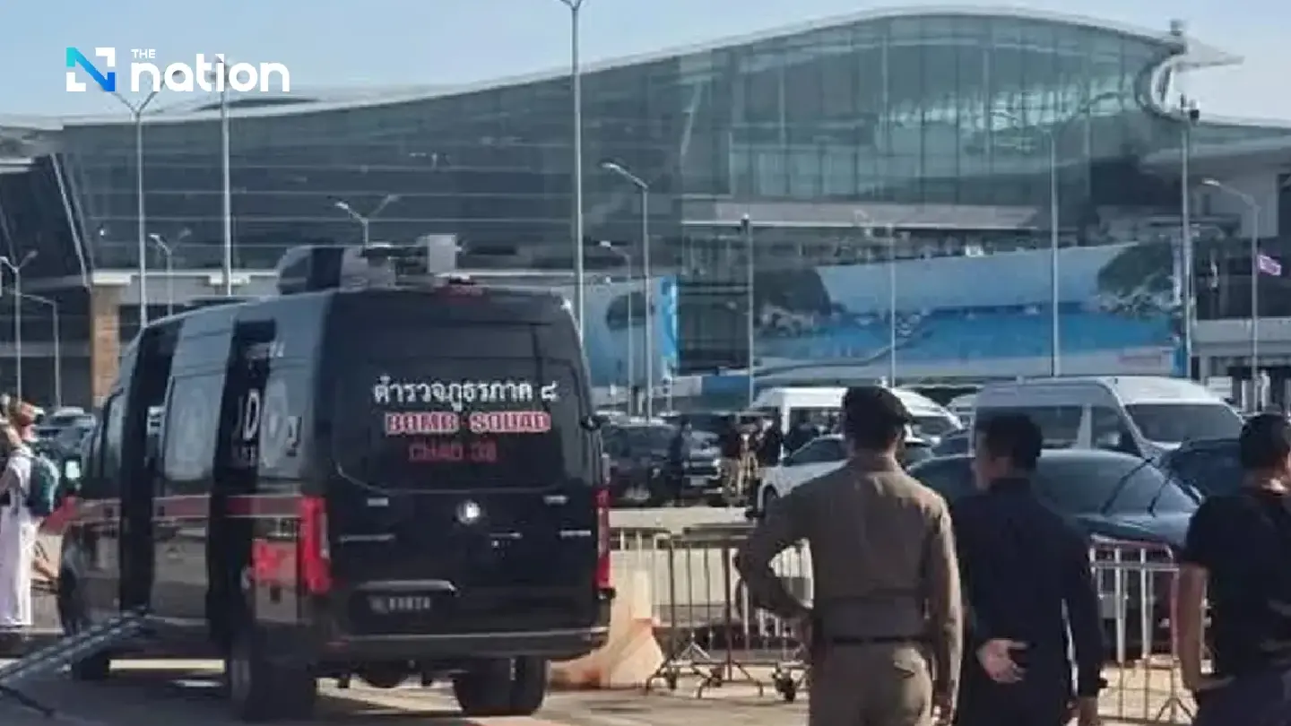 Bomb Squad Called to Phuket Airport Over Suspicious Motorcycle