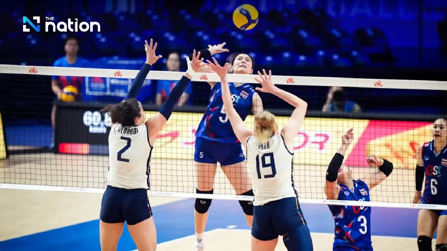 Thailand loses to Italy 0-3 in second match of VNL 2025 Week 2