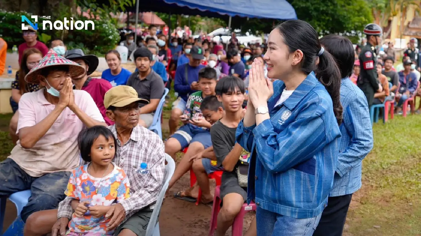 Paetongtarn visits flood-hit Chiang Rai, pledges swift relief and support