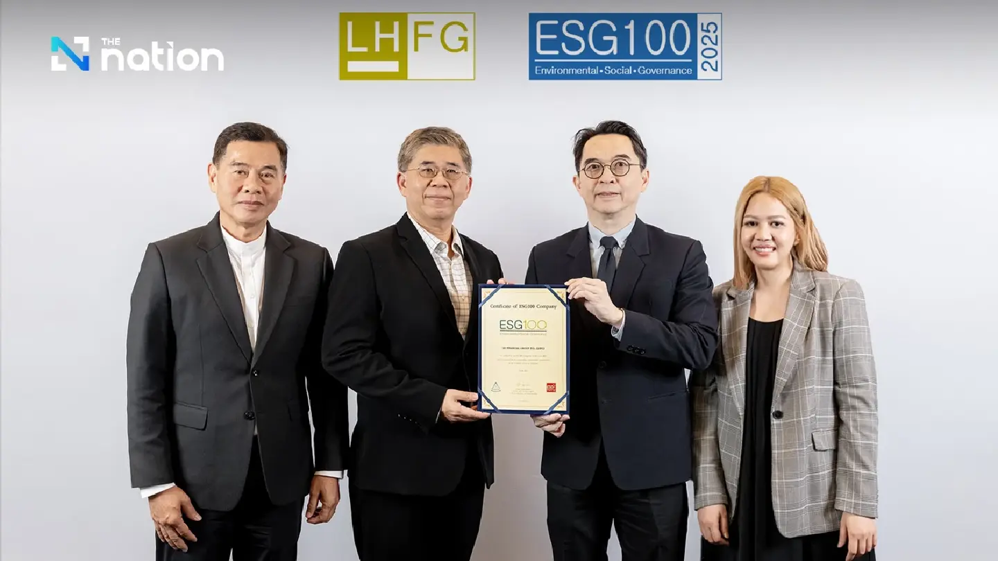 LHFG recognized as one of 10-year firms in ESG100 universe