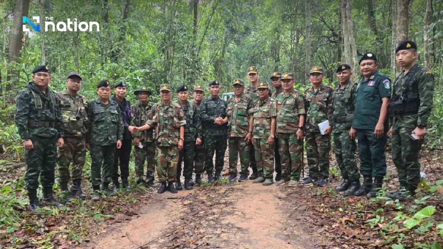 Thai and Cambodian troops readjust positions amid power-cutting talks