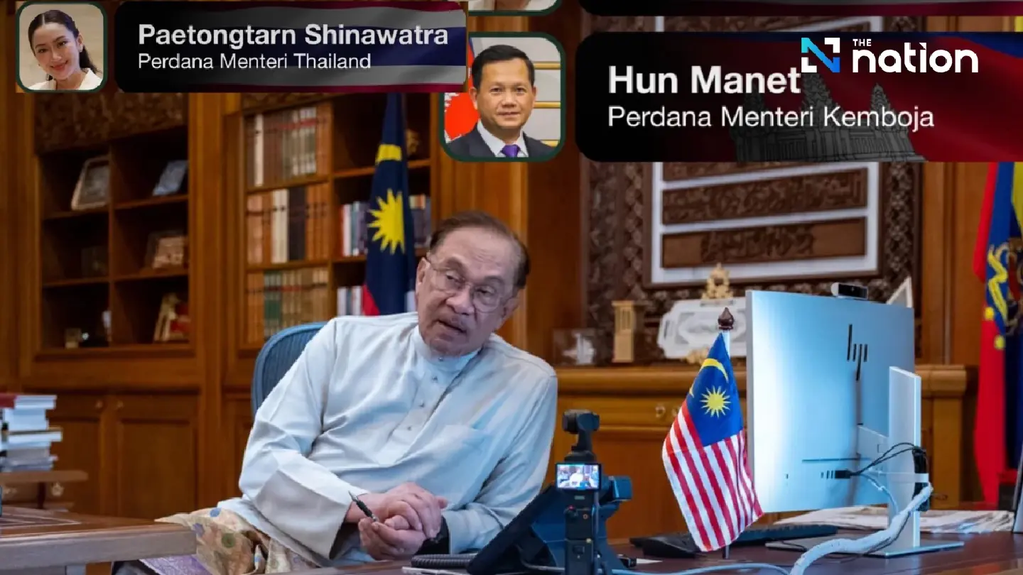 Anwar phones Thai and Cambodian leaders over border dispute Anwar phones Thai and Cambodian leaders over border dispute