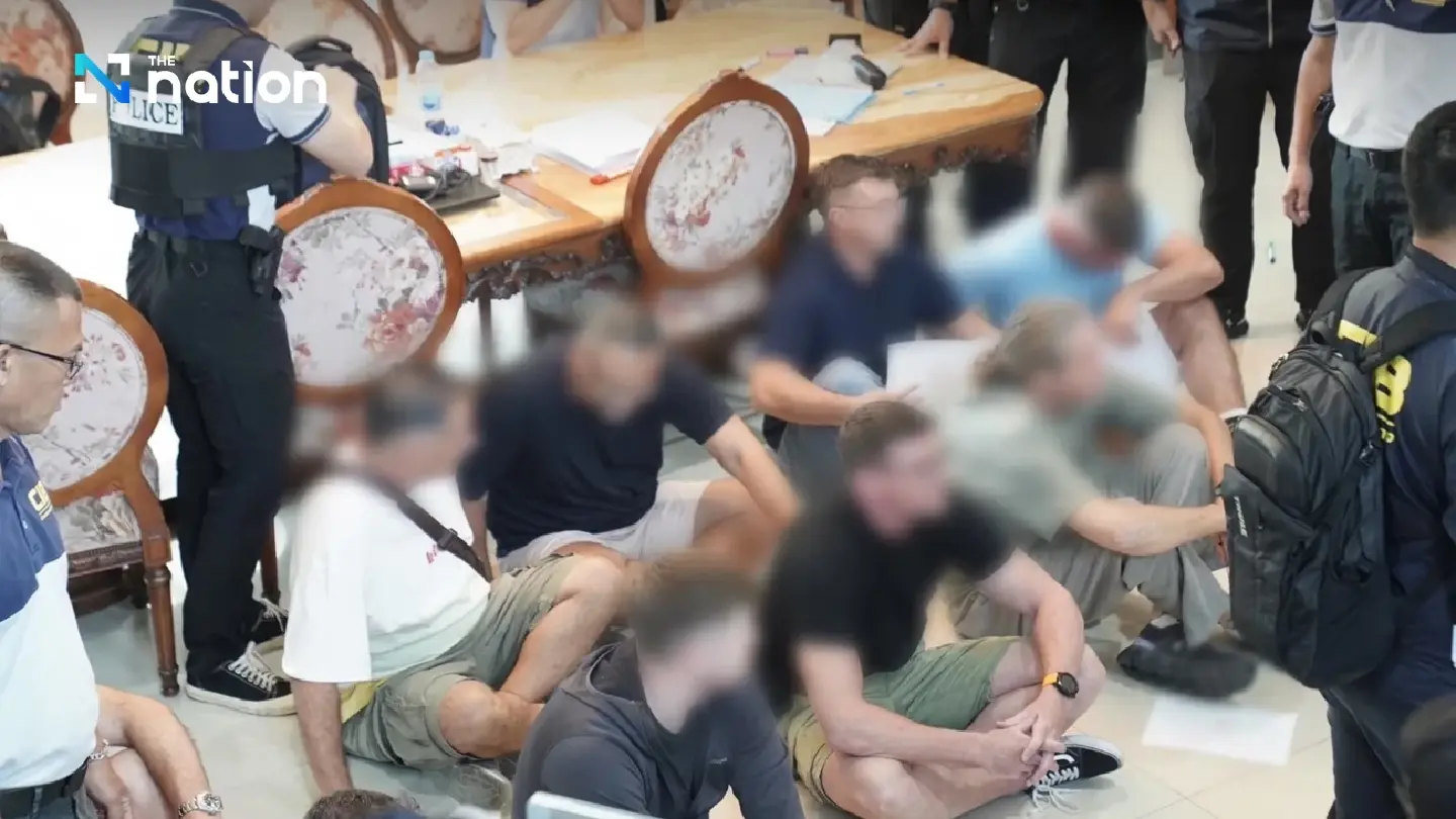 13 foreigners arrested in Thailand for allegedly running scam targeting Australians 13 foreigners arrested in Thailand for allegedly running scam targeting Australians