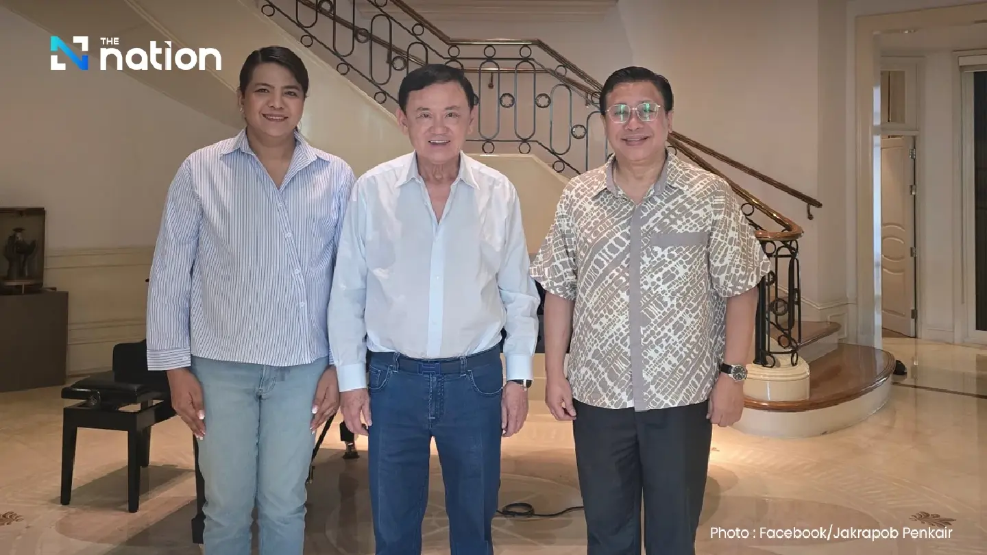 Thaksin doing well, Jakrapob Penkair confirms in social media post Thaksin doing well, Jakrapob Penkair confirms in social media post