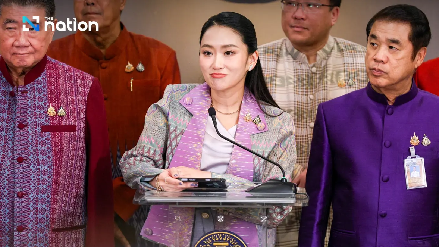 Paetongtarn says Anutin never mentioned quitting coalition or going into opposition