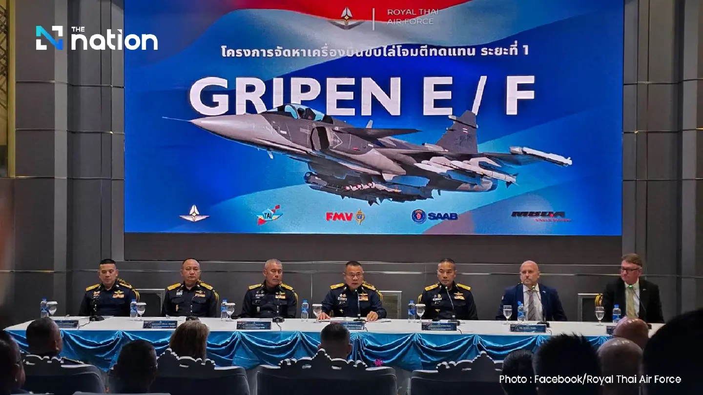RTAF announces decision to buy four Gripen fighter jets