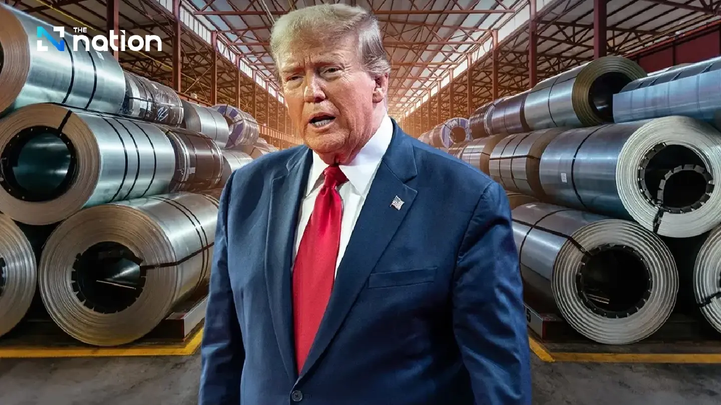 Trump promises to hike steel and aluminum tariffs to 50% starting Wednesday.