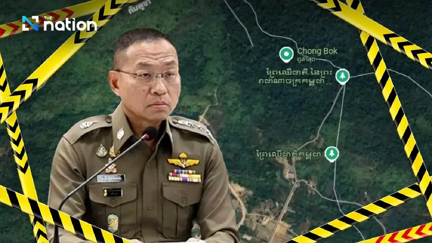 Police in Sa Kaeo, Chanthaburi and Trat tighten security after Chong Bok incident