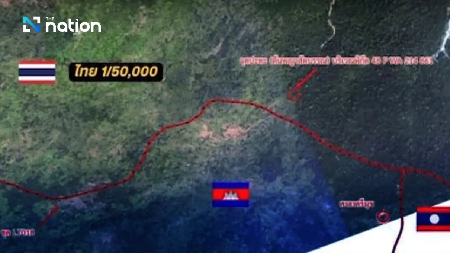 Thai armed forces present aerial evidence amid border clash with Cambodia
