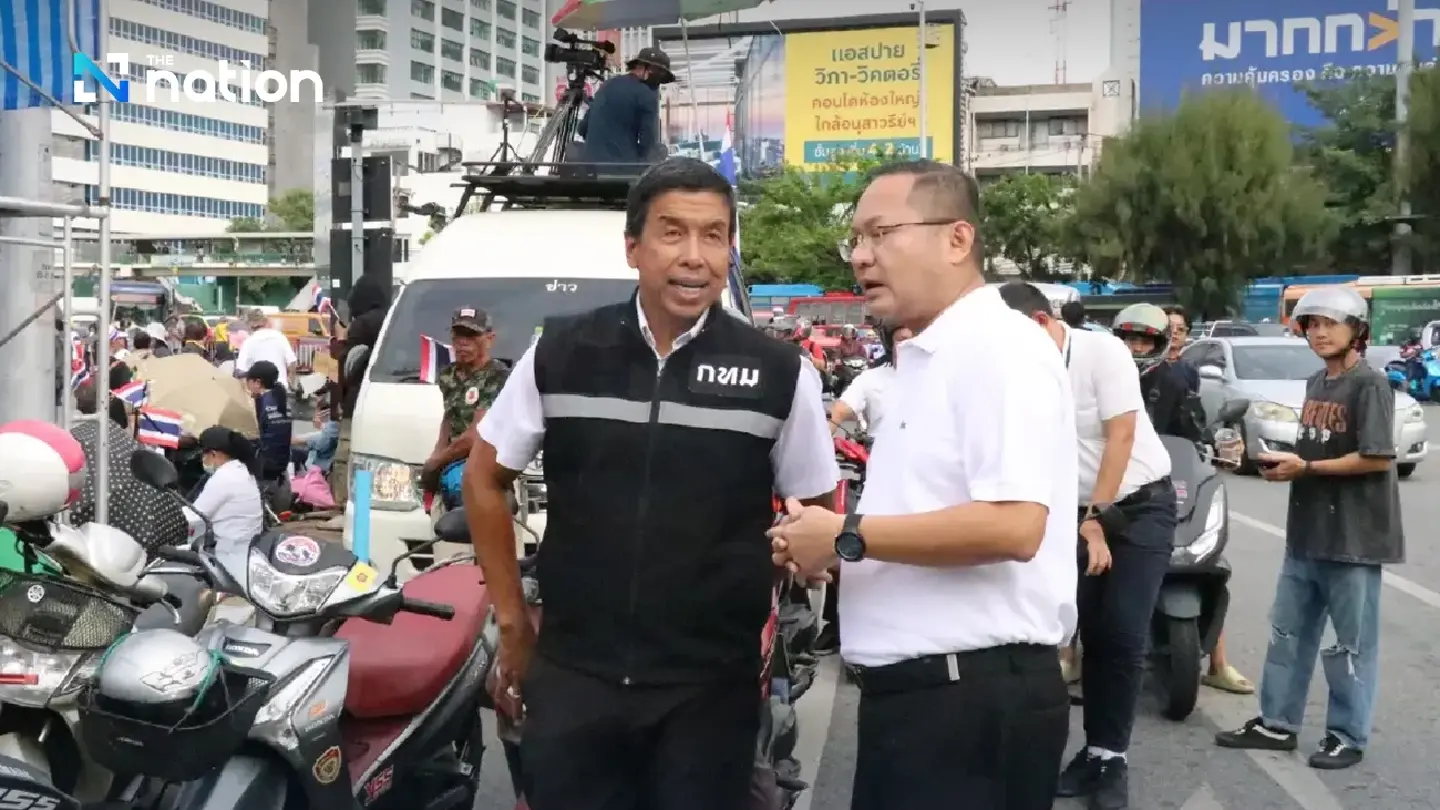 Bangkok governor inspects Victory Monument rally site, ensures public safety measures in place