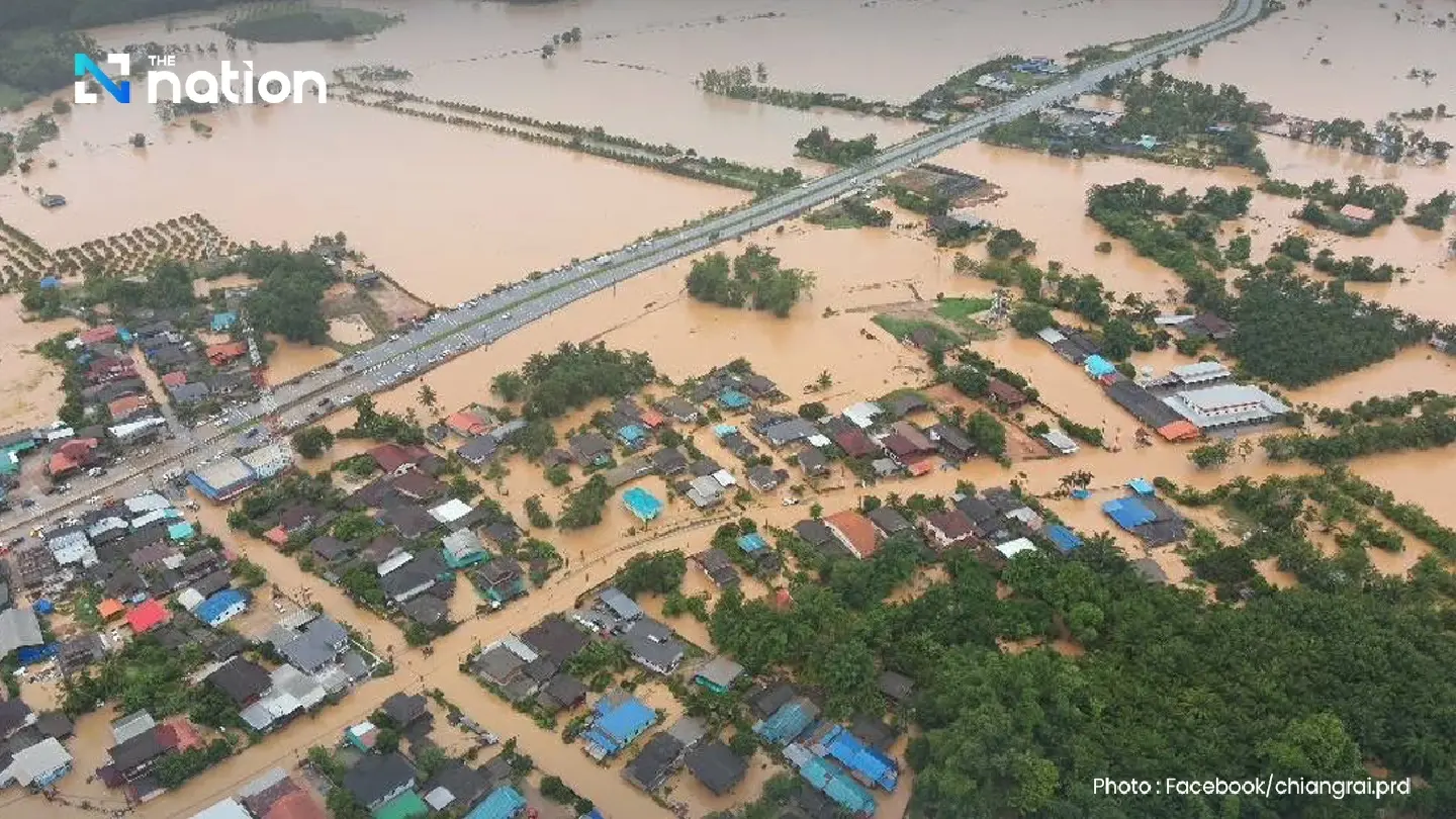 Flooding in Chiang Rai affects 4,405 households