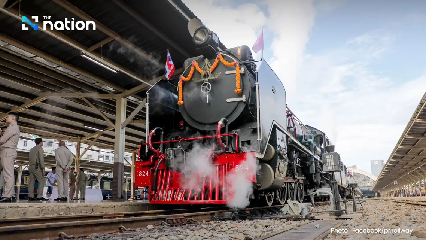 Thai Royal Birthday Celebrated with Historic Steam Train Journey Thai Royal Birthday Celebrated with Historic Steam Train Journey