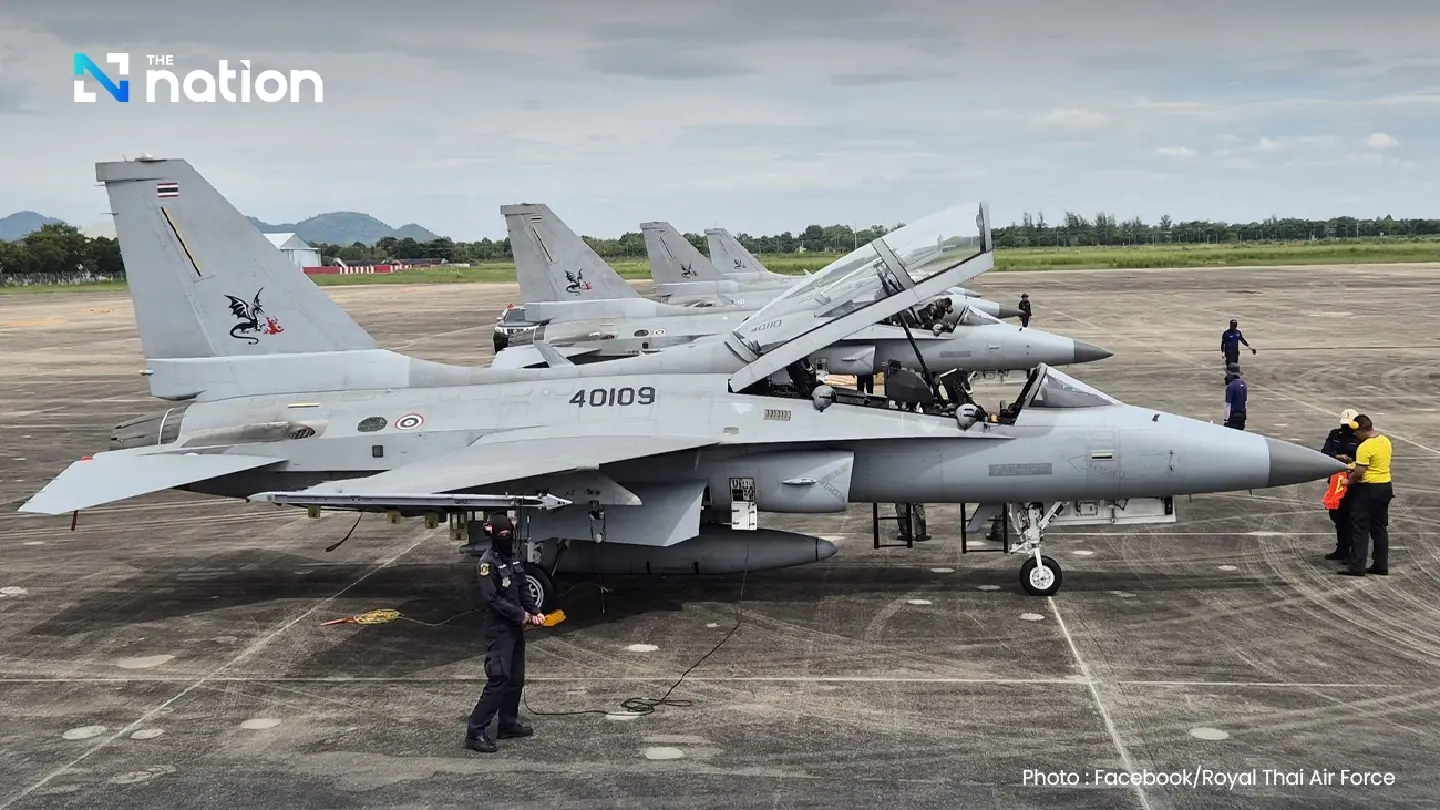 Thai Air Force boosts readiness with F-16, T-50 joint drills with Indonesia Thai Air Force boosts readiness with F-16, T-50 joint drills with Indonesia