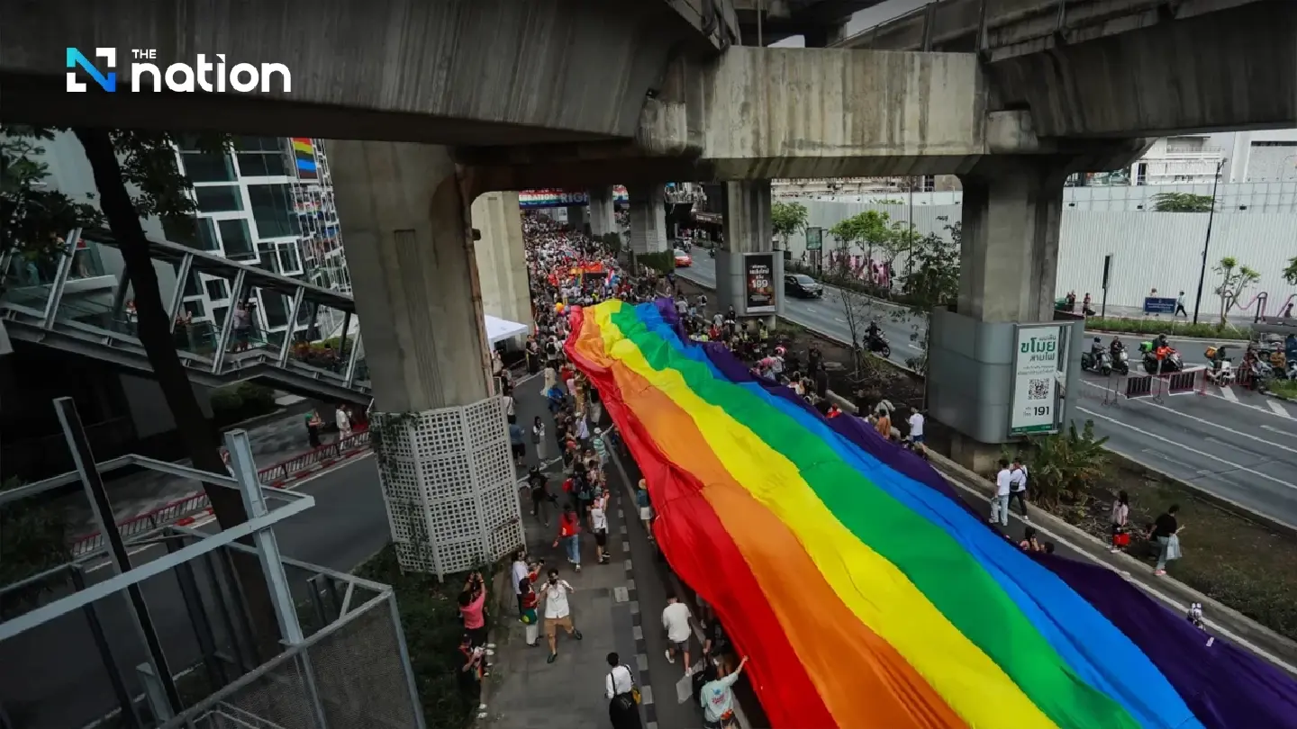 Motorists urged to avoid three Bangkok roads on Sunday due to Pride Month Parade