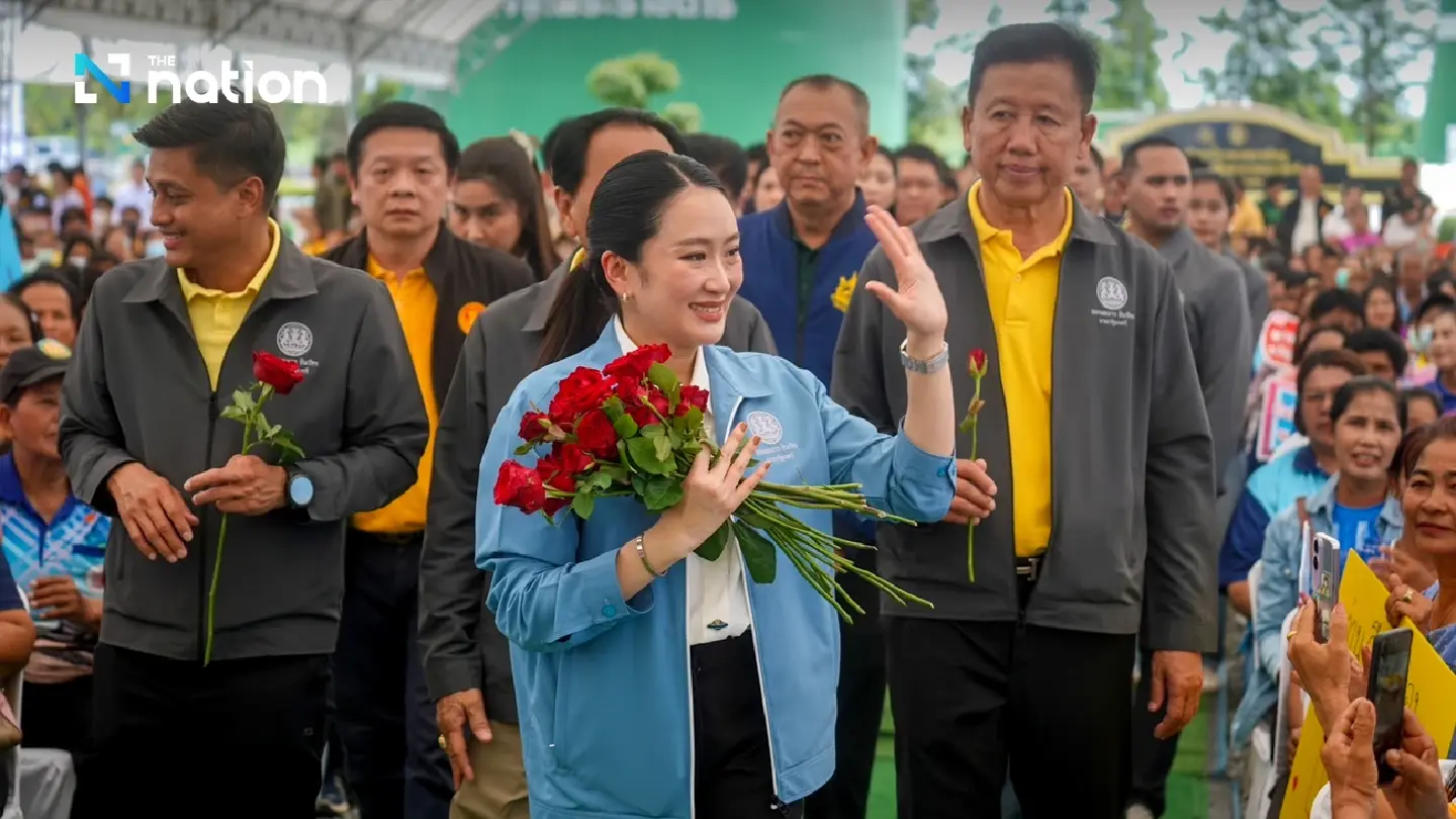 Thai PM Touts Royal Initiative Water Project in Drought-Hit Kanchanaburi Thai PM Touts Royal Initiative Water Project in Drought-Hit Kanchanaburi