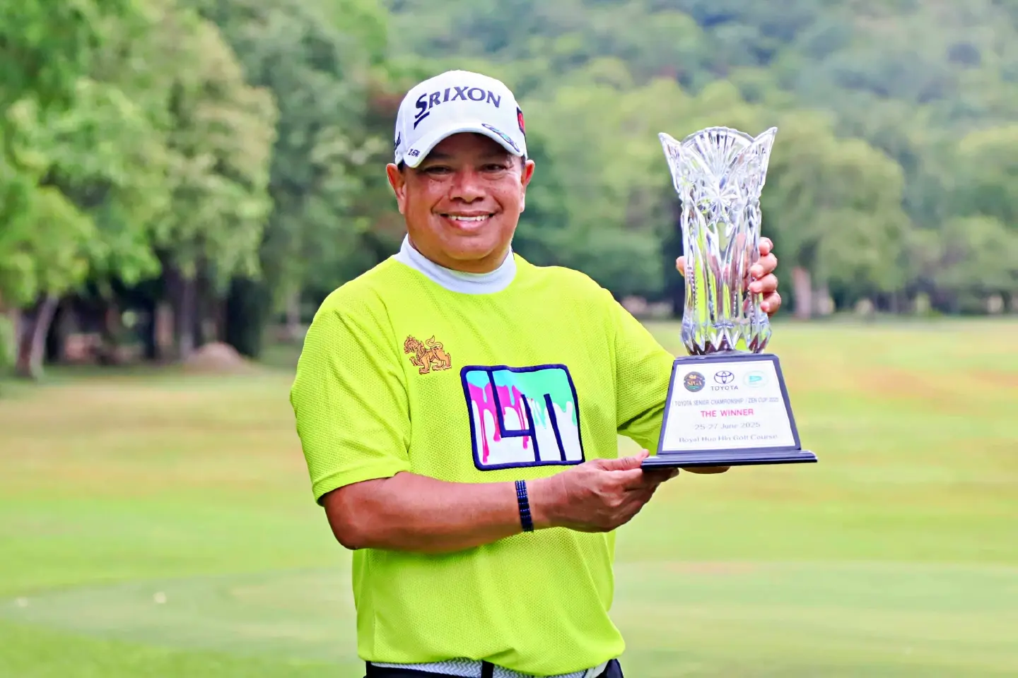 Prayad Marksaeng crowned Toyota Senior Championship winner in Hua Hin
