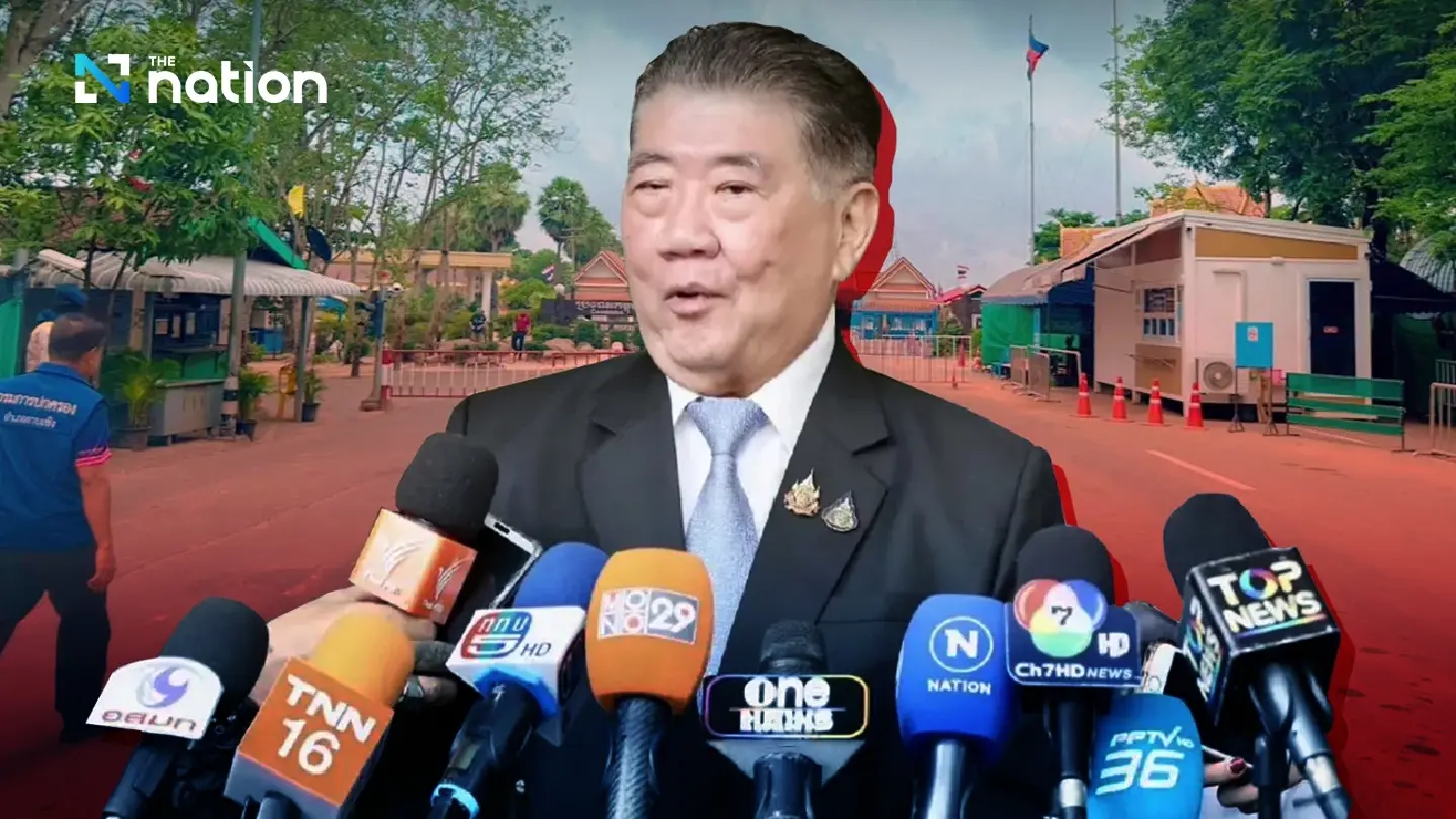 Phumtham tasks military with reviewing Thai-Cambodian border control measures Phumtham tasks military with reviewing Thai-Cambodian border control measures