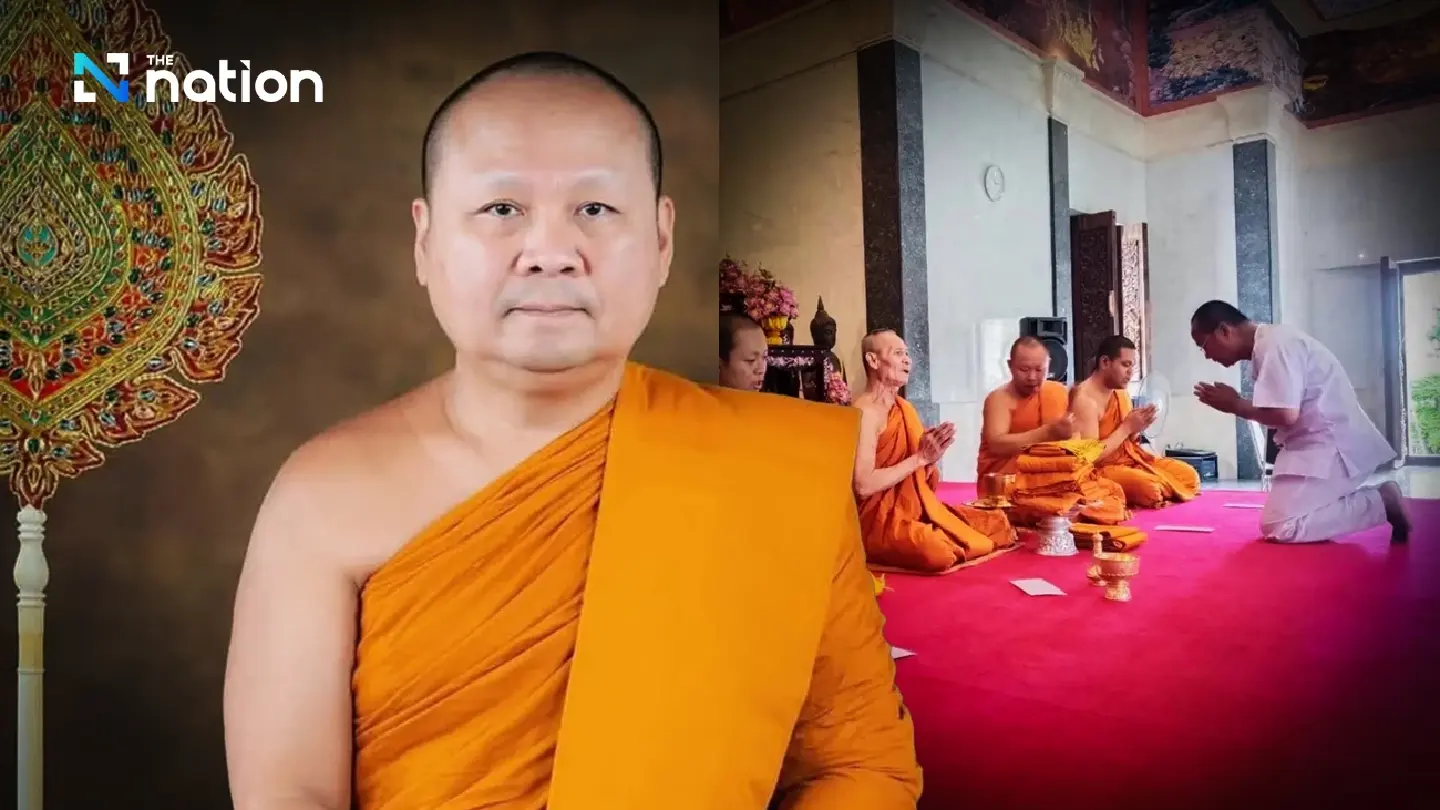 Abbot of prestigious Bangkok temple leaves monkhood, flees to Laos amid corruption probe