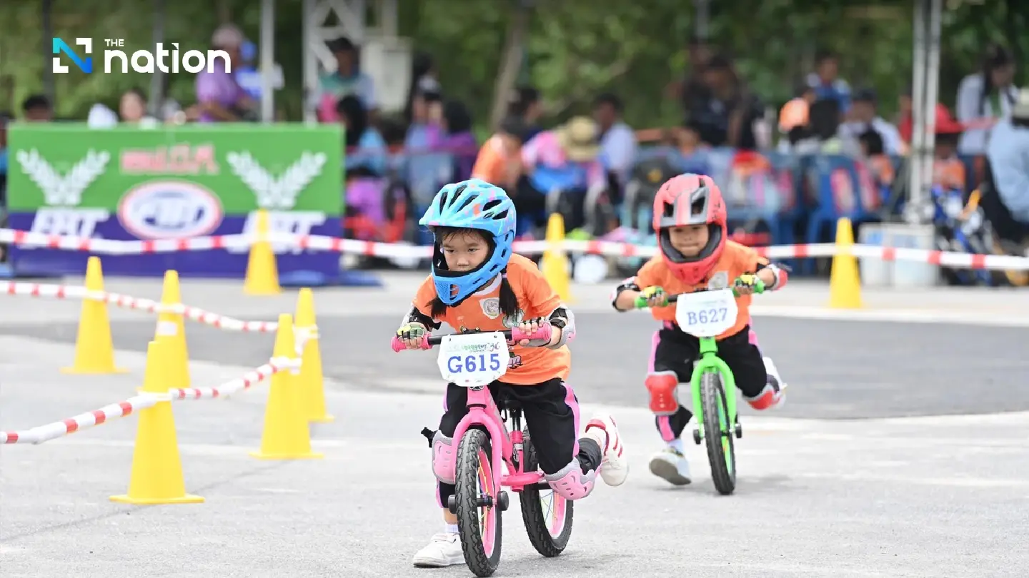 Tiny Riders Compete in Bangkok's 'Little Elephants Games' Balance Bike Event Tiny Riders Compete in Bangkok's 'Little Elephants Games' Balance Bike Event