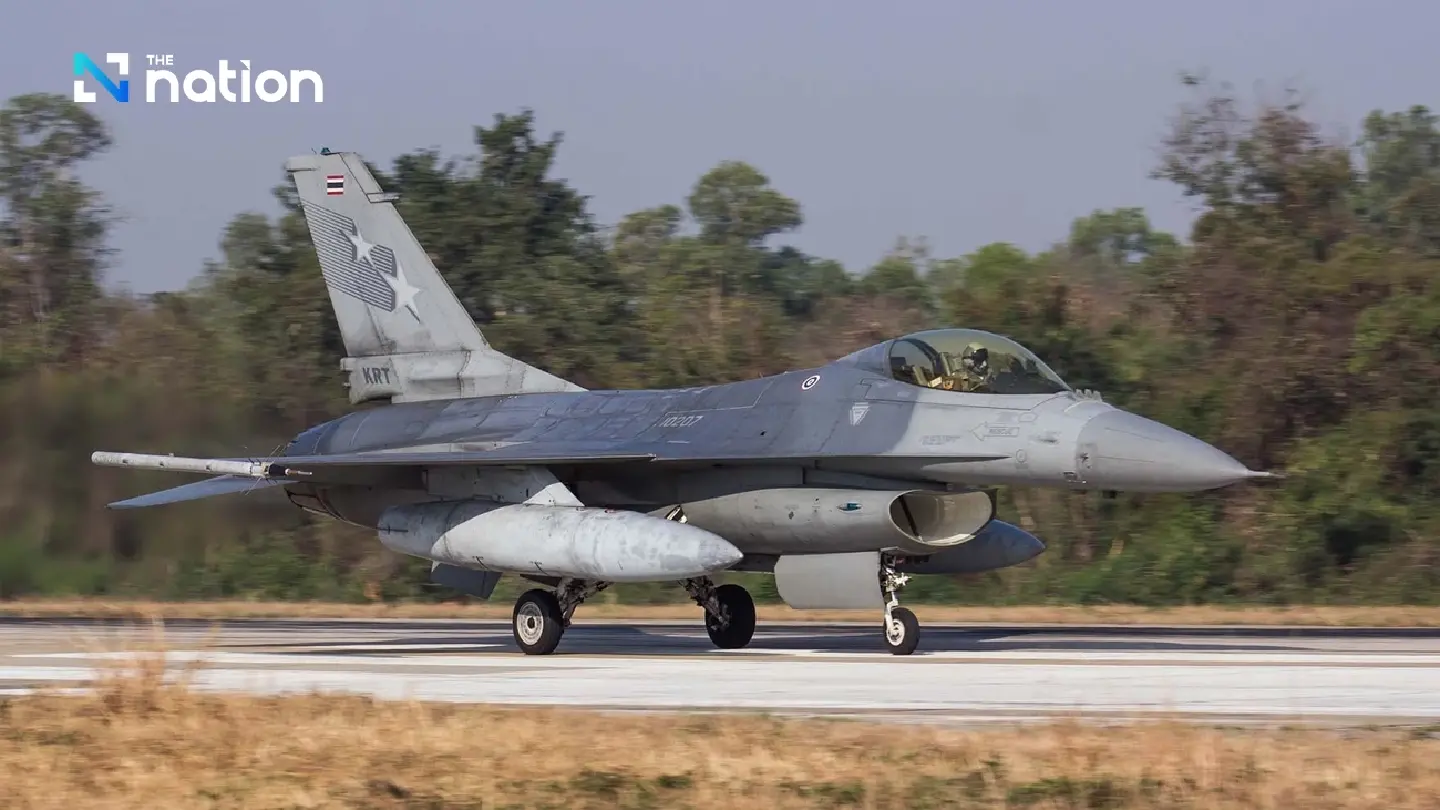 RTAF refutes Cambodian media claims of F-16 being shot down, confirms safe return after mission