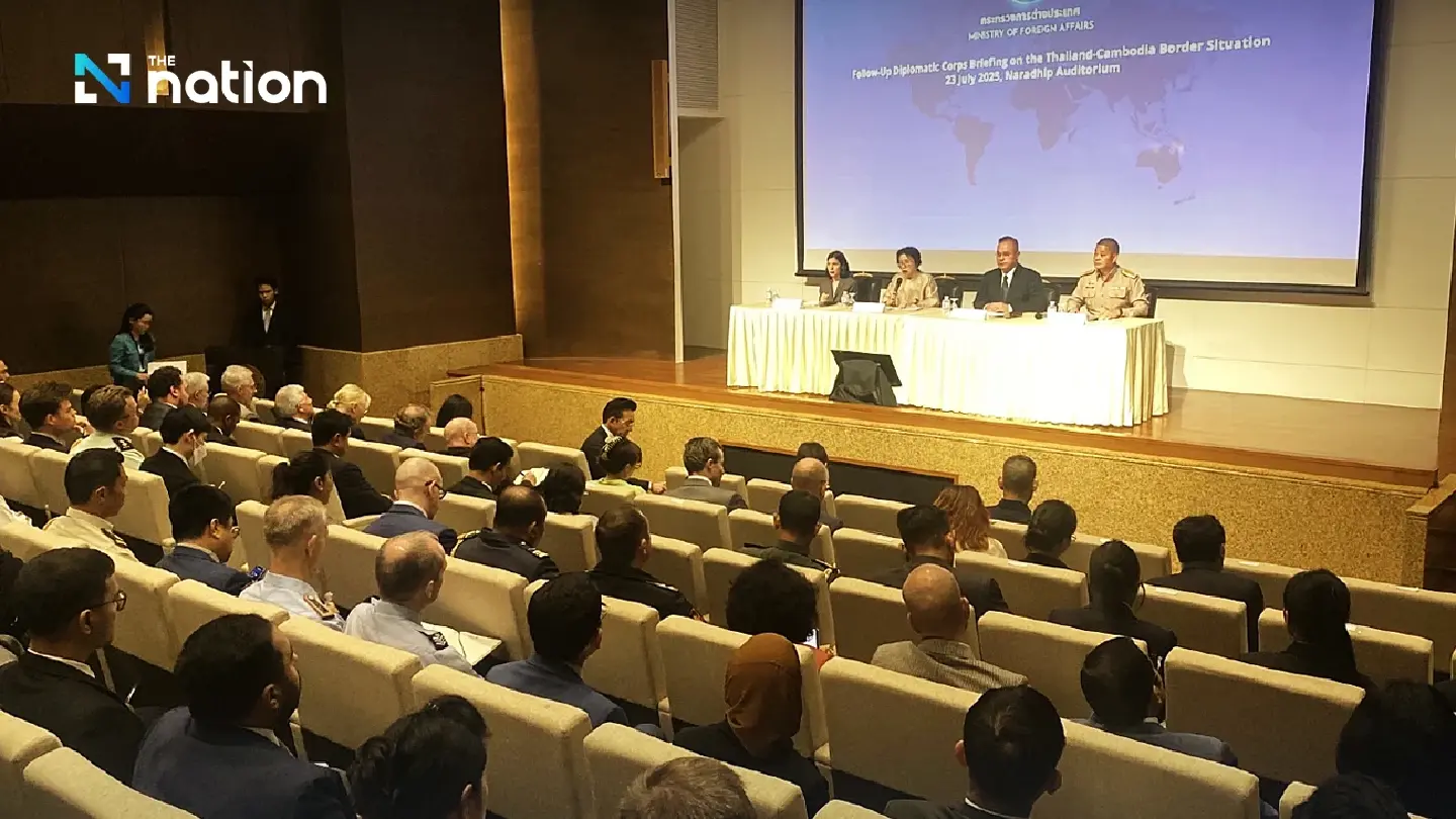 Foreign Ministry briefs diplomats on Thai-Cambodian border situation
