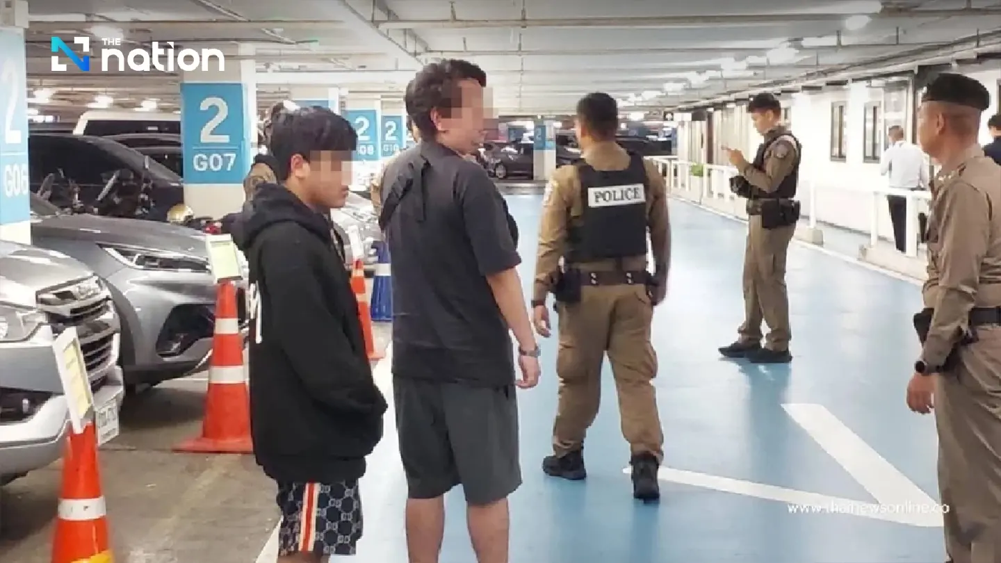 Two arrested in connection with 3.4 million baht mall robbery in Bangkok Two arrested in connection with 3.4 million baht mall robbery in Bangkok