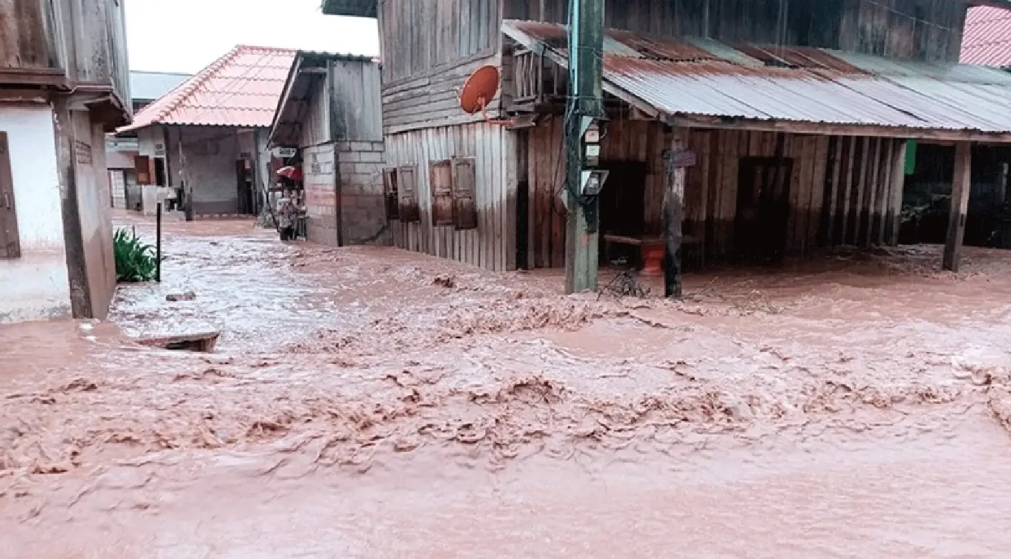 Storm Wipha triggers flooding in Laos as rivers rise