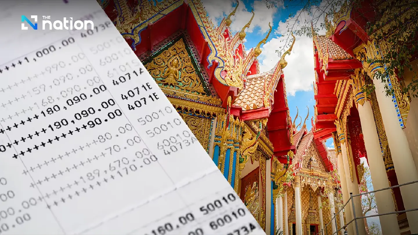 Buddhist temples hold 410bn baht in savings across 39,000 accounts Buddhist temples hold 410bn baht in savings across 39,000 accounts