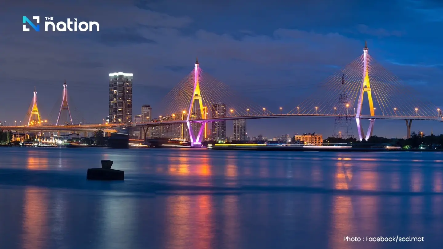 12 bridges across Chao Phraya to be lit up to celebrate HM’s birthday 12 bridges across Chao Phraya to be lit up to celebrate HM’s birthday