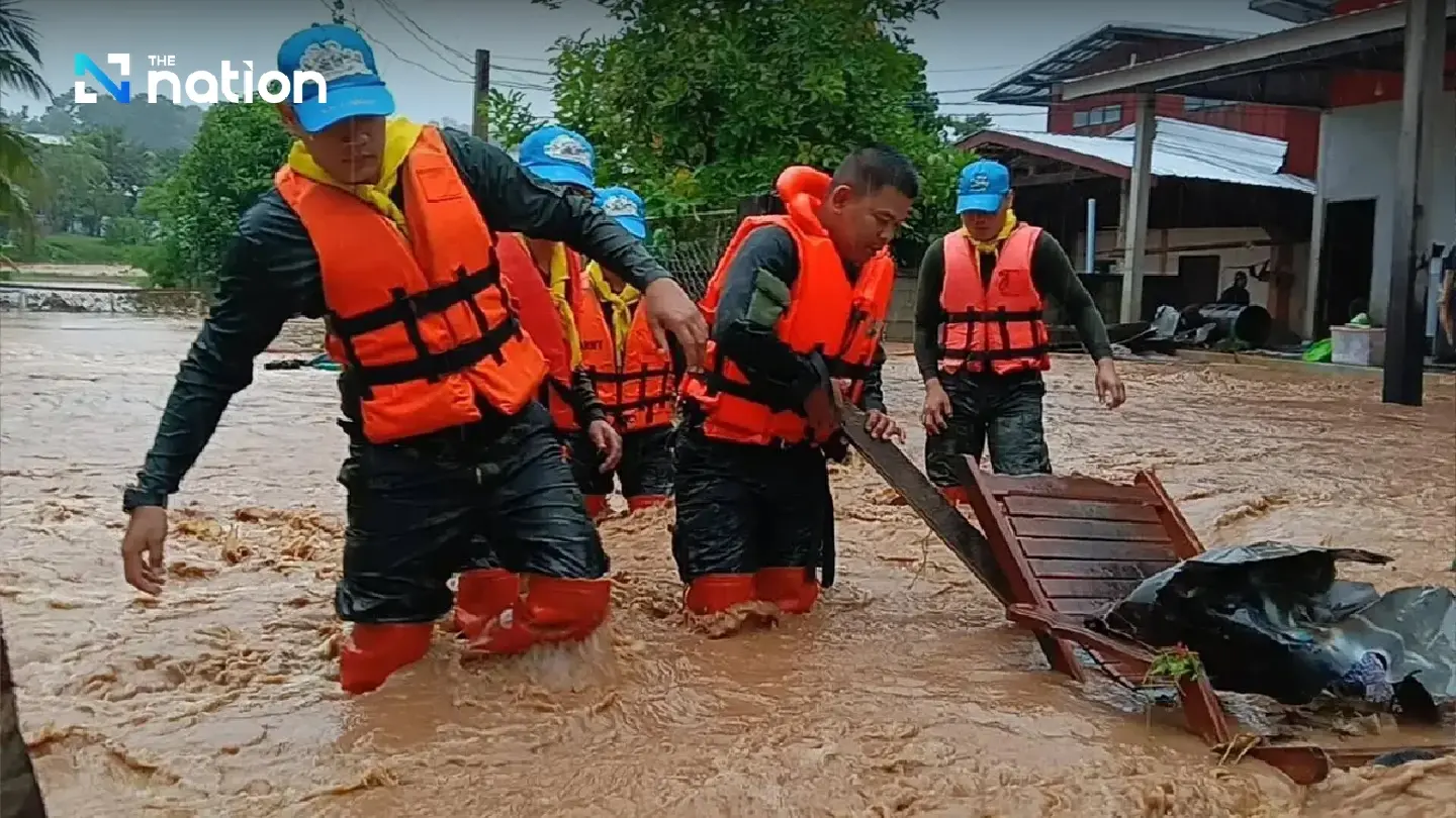 Thai Army assists Nan flood victims as flash floods hit Wiang Sa and Mae Charim Thai Army assists Nan flood victims as flash floods hit Wiang Sa and Mae Charim