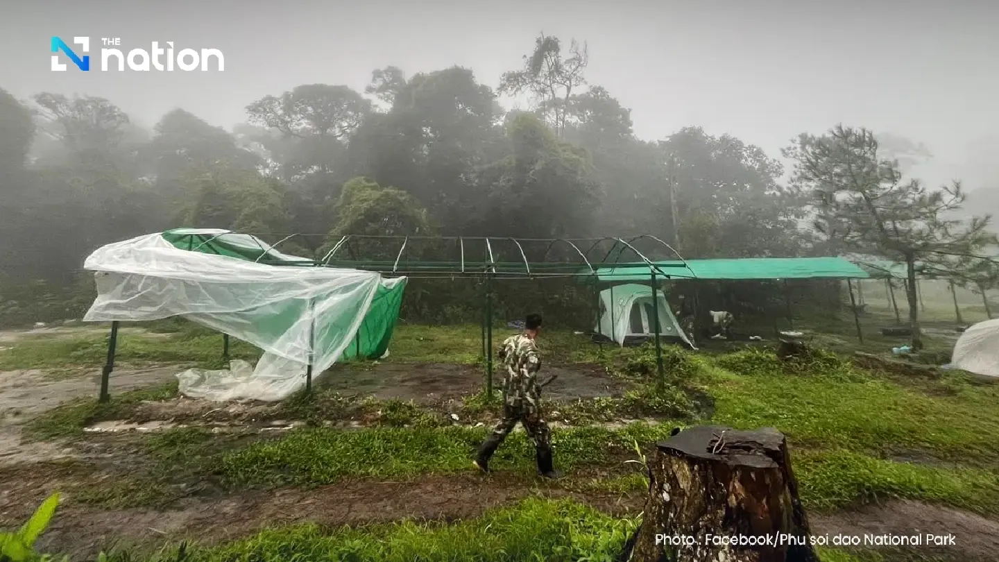 Phu Soi Dao National Park closed due to Wipha’s influence Phu Soi Dao National Park closed due to Wipha’s influence