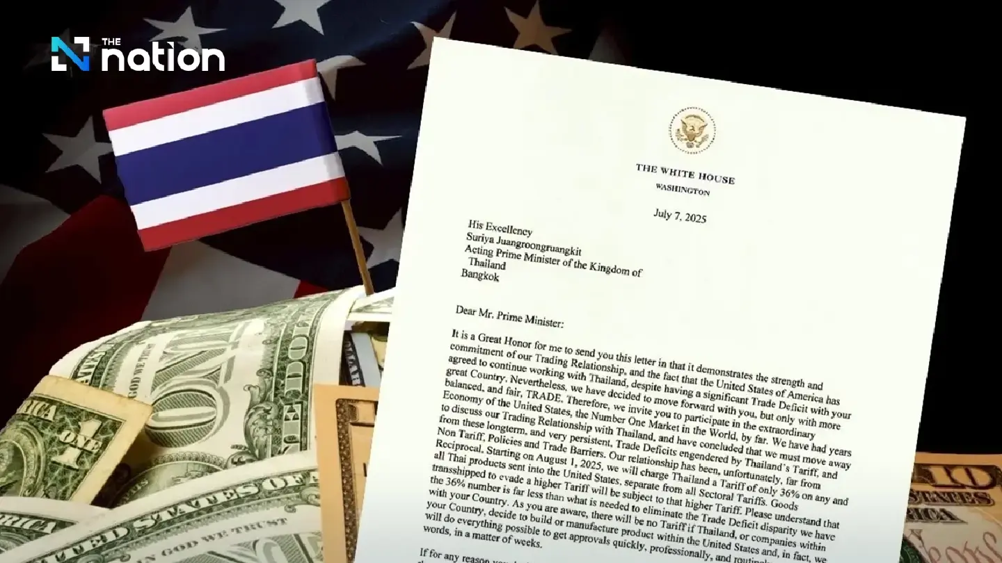 Depa warns! Trump's tariff starts in August, Thailand must find new markets Depa warns! Trump's tariff starts in August, Thailand must find new markets