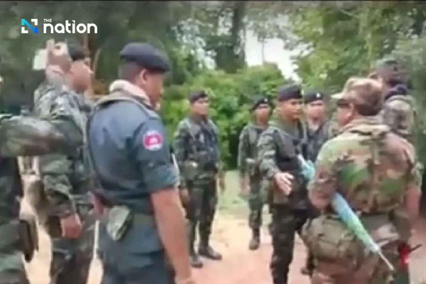 Army says Cambodian troops staging border standoffs to show dominance online Army says Cambodian troops staging border standoffs to show dominance online
