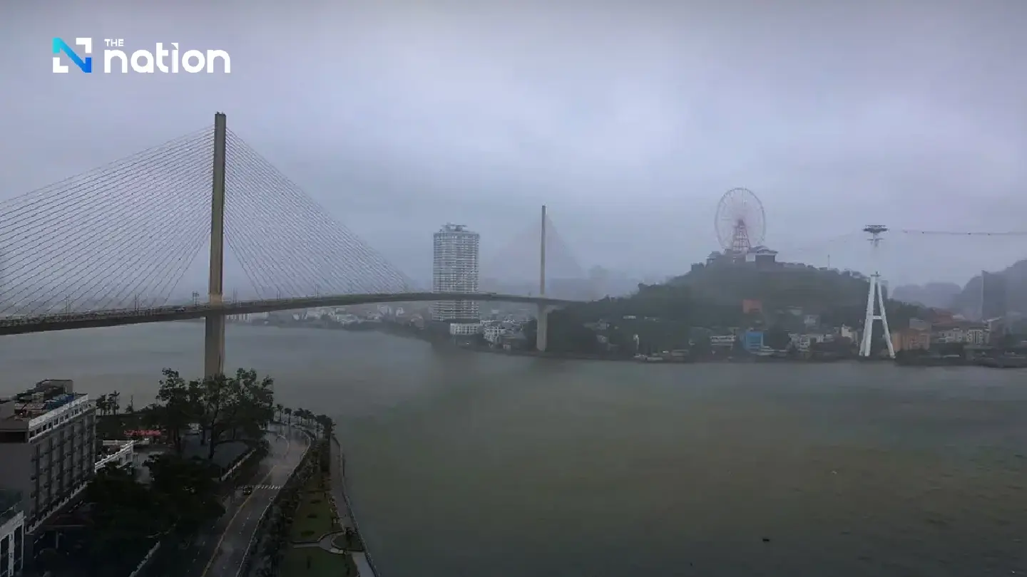 Tropical storm Wipha set to make landfall in northern Vietnam with heavy rain and flood risks